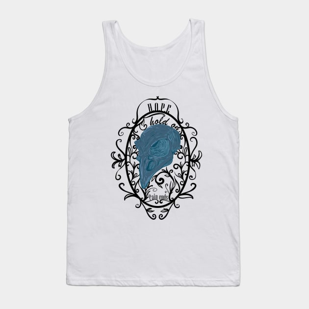 hope hold on pain ends Tank Top by Magda